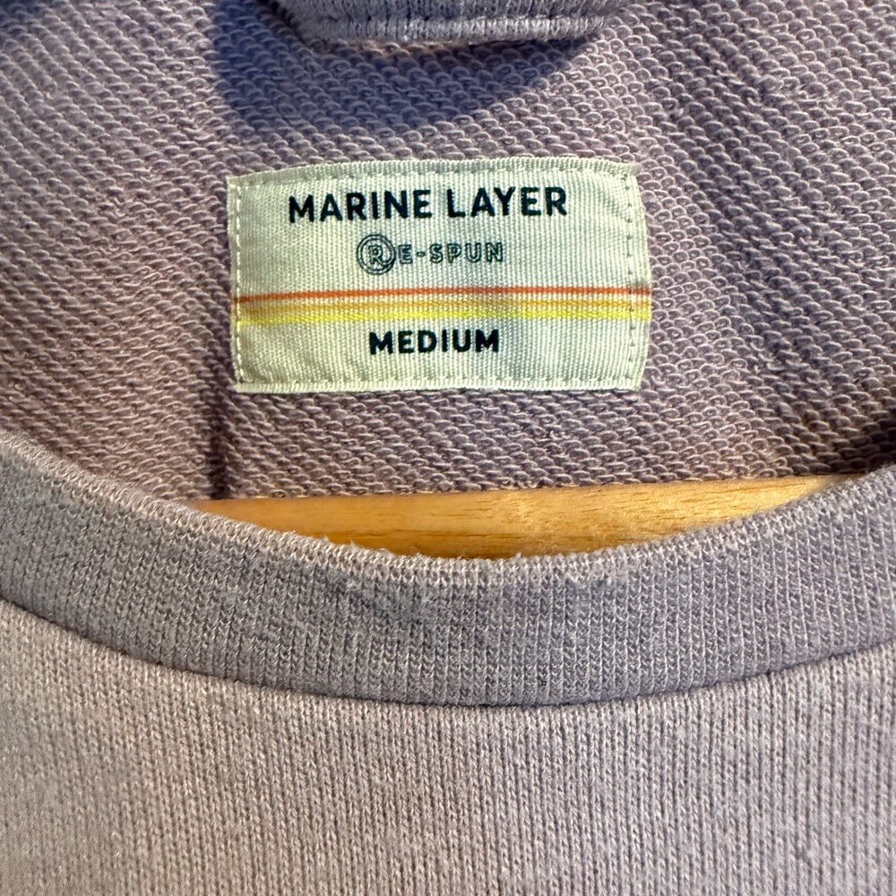 Marine Layer Jordan Crew Sweatshirt - Picture 3 of 3
